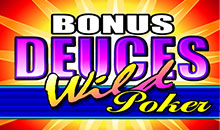 Deuces Wild Bonus Video Poker